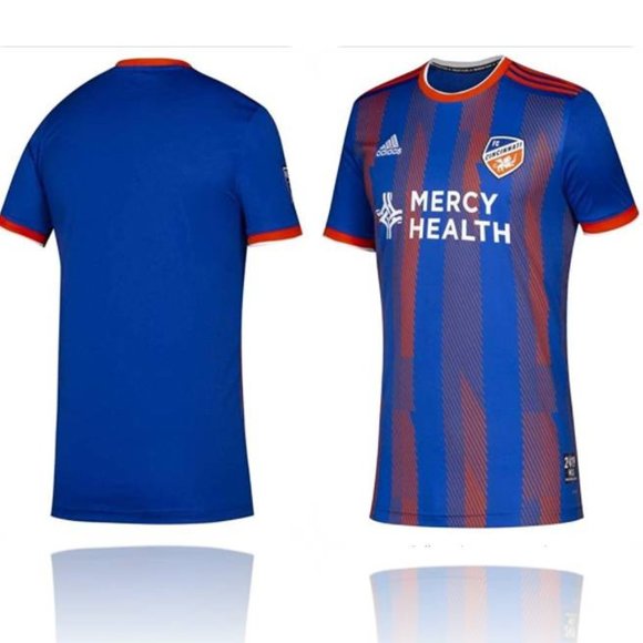 adidas Other - Adidas Men's MLS Shirt FC Cincinnati Replica Blue Jersey